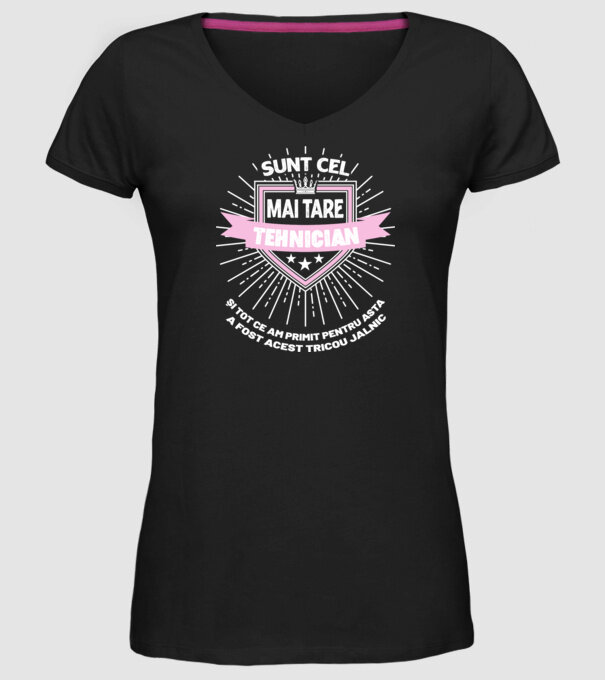 Sunt cel mai tare tehnician de unghii și tot ce am primit pentru asta a fost acest tricou jalnic model negru pe tricou