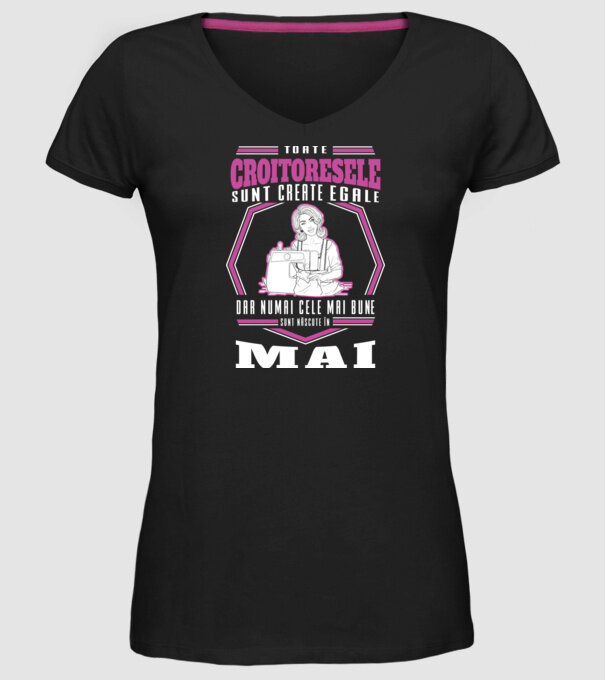 Toate croitoresele mai model negru pe tricou