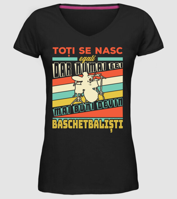 toți se nasc egali, dar numai cei mai buni devin bateriști model negru pe tricou