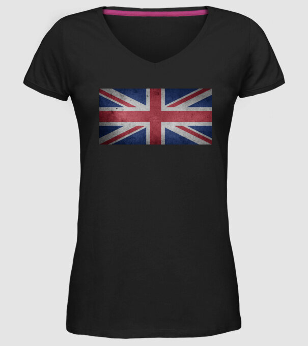 UNITED KINGDOM model negru pe tricou