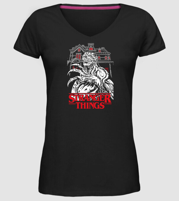vecna model negru pe tricou