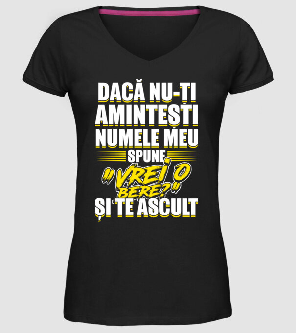 Dacă nu-ți amintești numele meu, spune