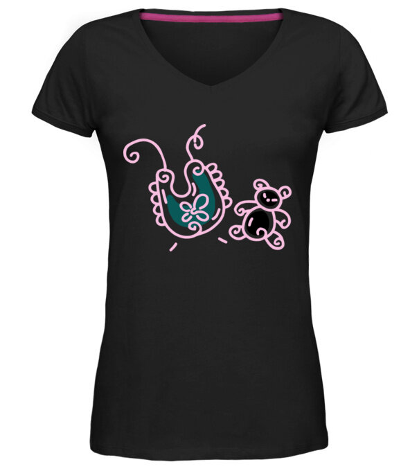  model  pe tricou