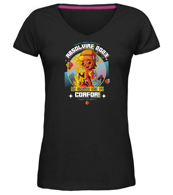  model  pe tricou