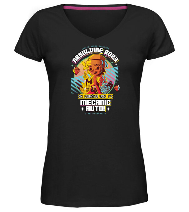  model  pe tricou