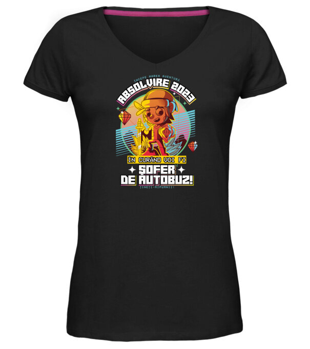  model  pe tricou