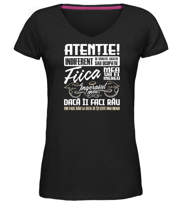  model  pe tricou