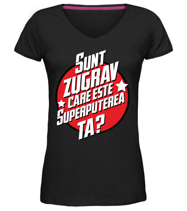  model  pe tricou