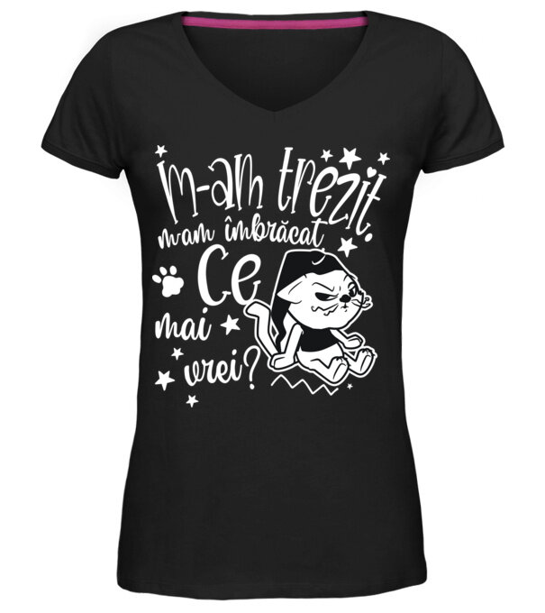  model  pe tricou