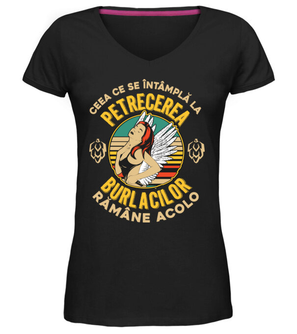 model  pe tricou