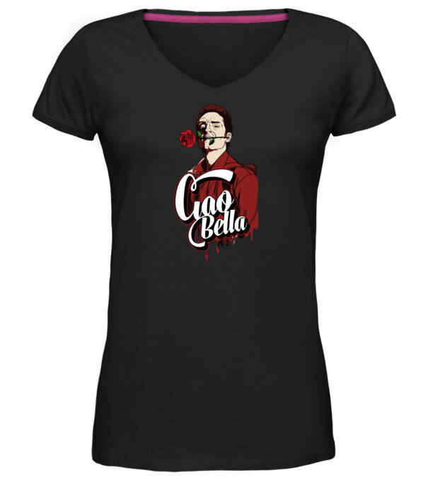  model  pe tricou