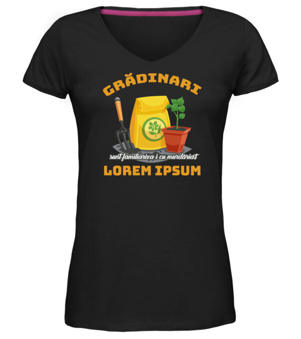  model  pe tricou
