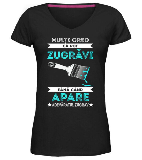  model  pe tricou