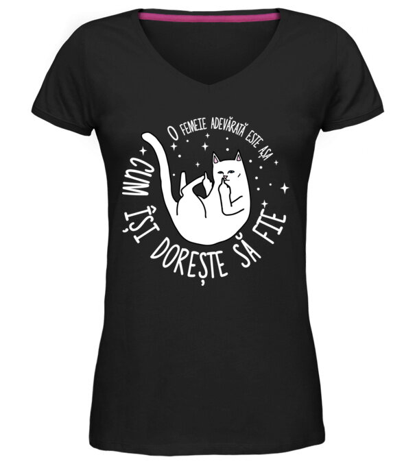  model  pe tricou