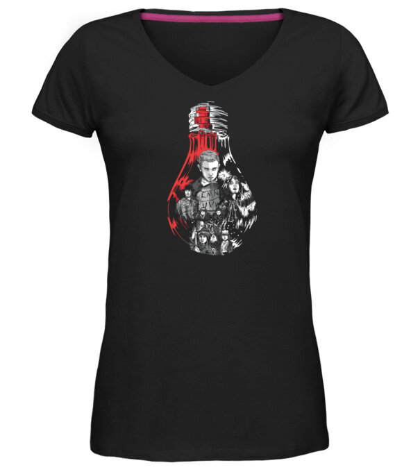  model  pe tricou