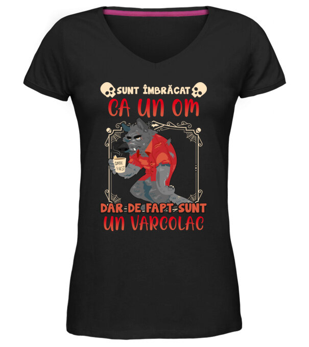  model  pe tricou