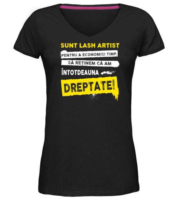  model  pe tricou