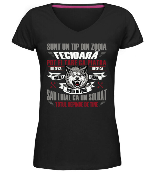  model  pe tricou