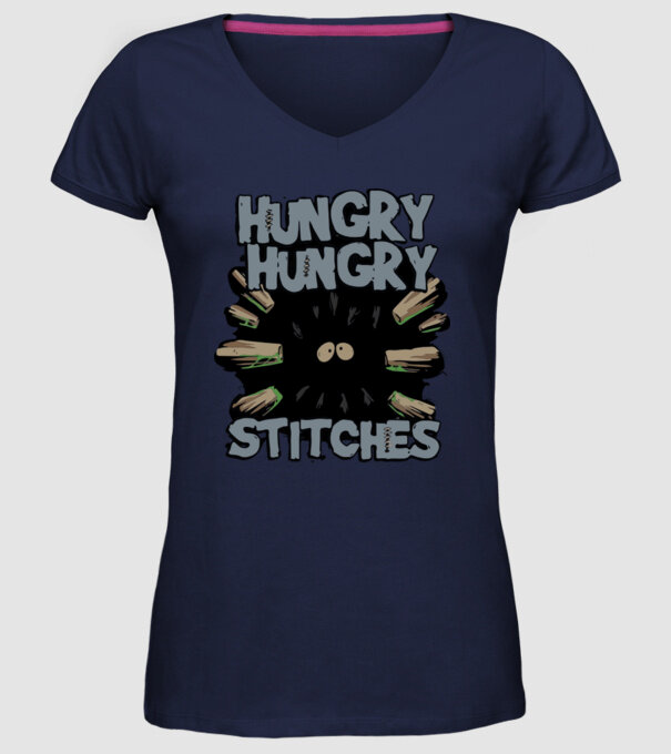 Heroes of the Storm - Stitches model albastru închis pe tricou