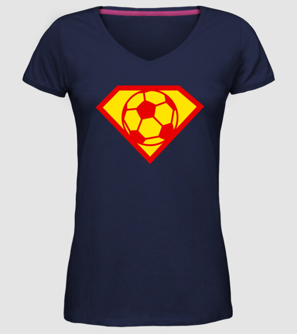 Supersportiv FOTBALIST model albastru închis pe tricou