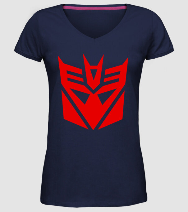 Transformers 2 model albastru închis pe tricou