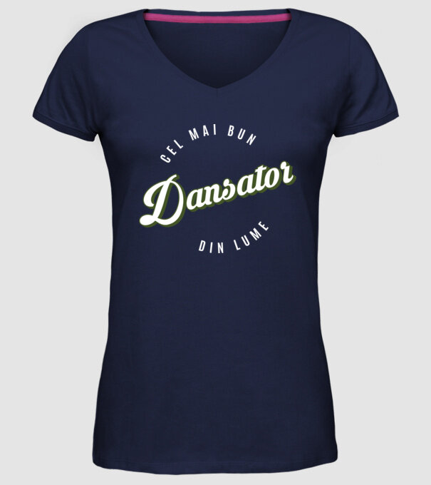 Cel mai bun Dansator din lume model albastru închis pe tricou