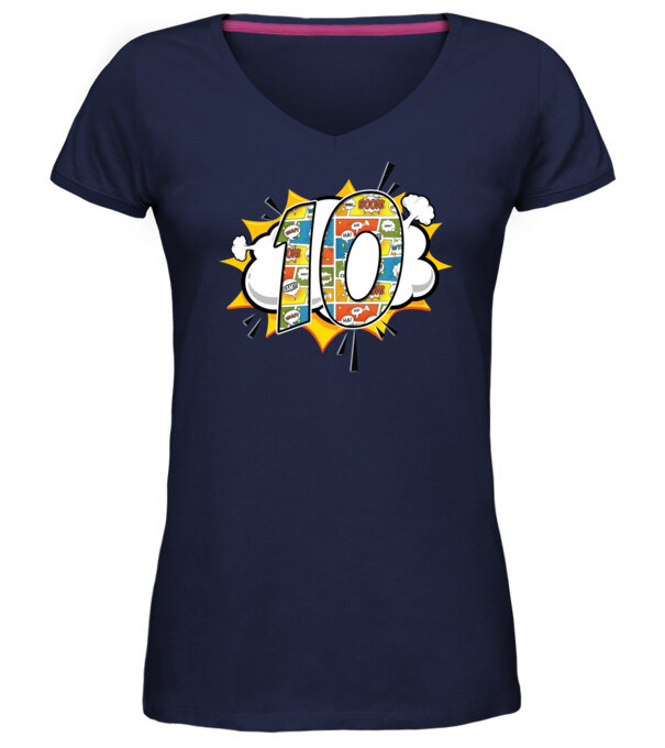  model  pe tricou