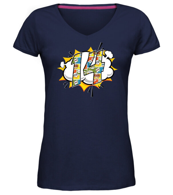  model  pe tricou