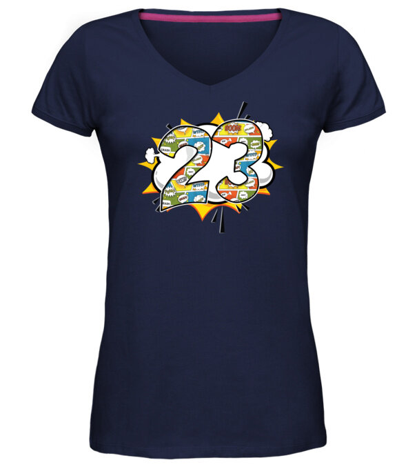  model  pe tricou