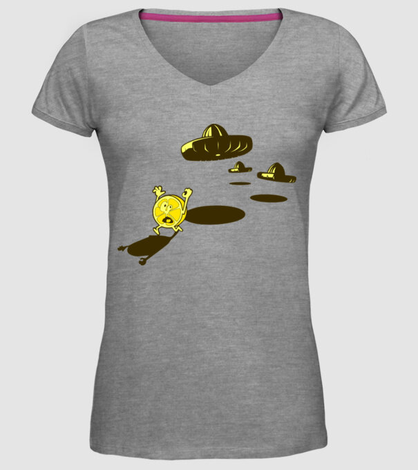 război de lămâie model gri pe tricou