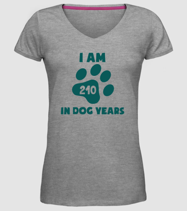 Dog Year - 210 model gri pe tricou