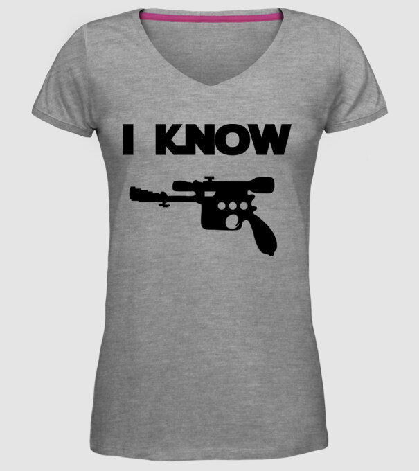 I know model gri pe tricou