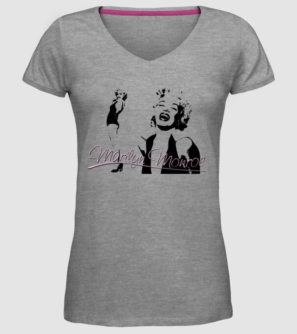 Marilyn Monroe model gri pe tricou