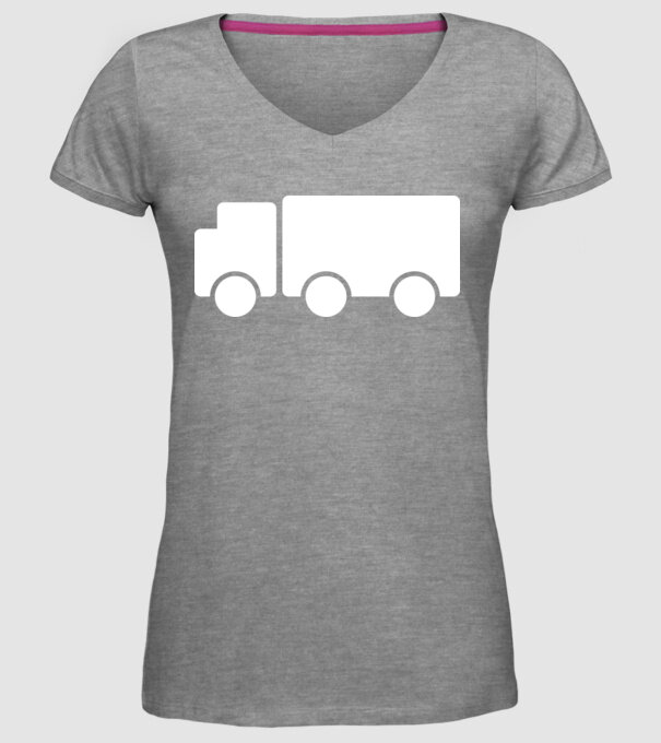 Camion 2. model gri pe tricou