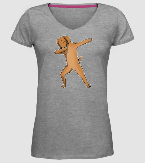 Vișlă DAB model gri pe tricou