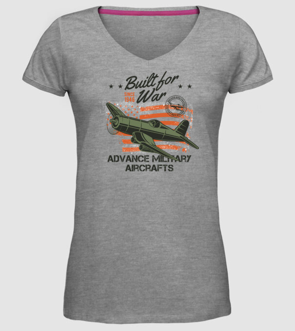 Avioane model gri pe tricou