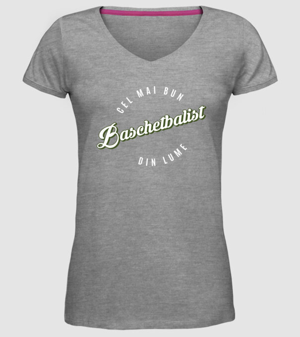 Cel mai bun Baschetbalist din lume model gri pe tricou