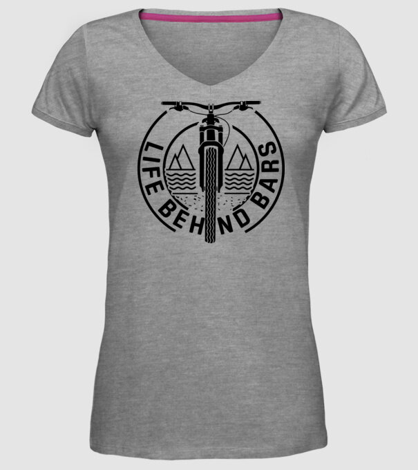 Life behind bars model gri pe tricou