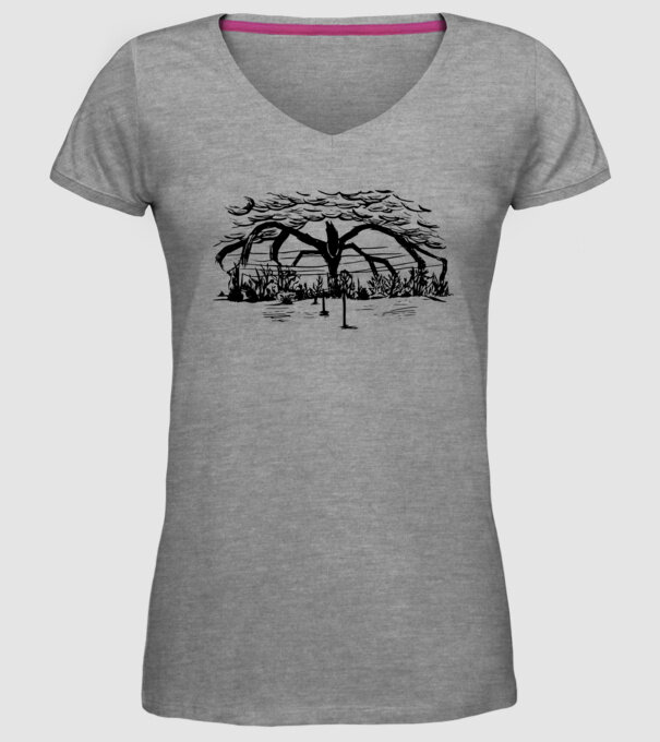 mind flayer drawing stranger things model gri pe tricou