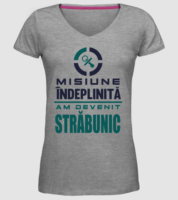 misiune îndeplinită - am devenit străbunic model gri pe tricou