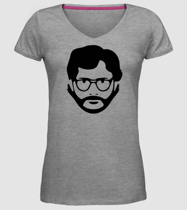 professor simple model gri pe tricou