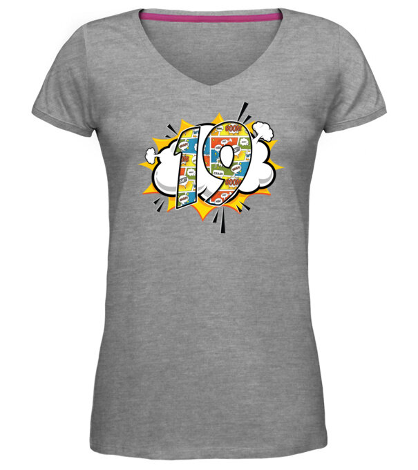  model  pe tricou
