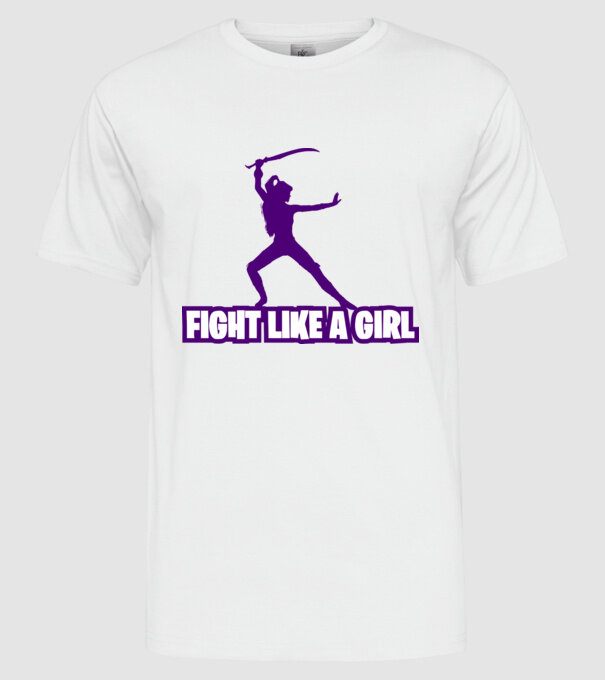 Fată Fortnite model alb pe tricou