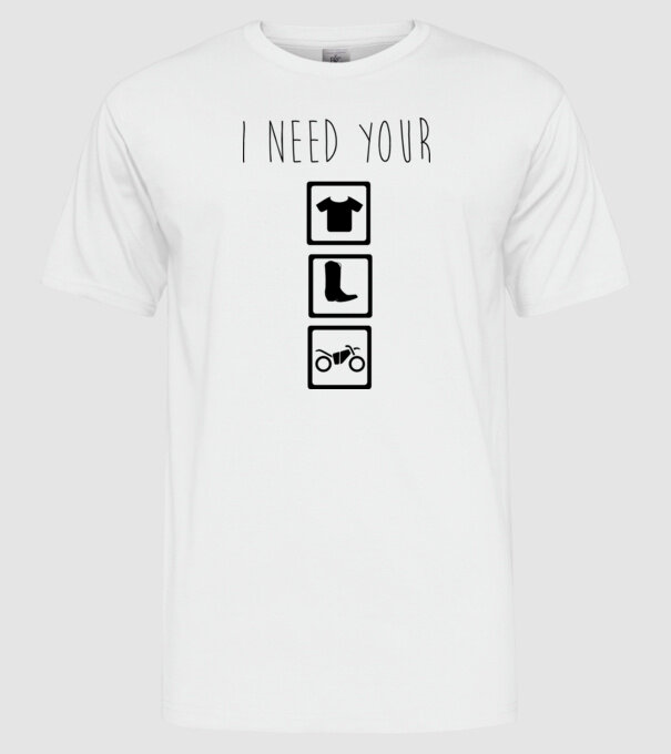 Terminator model alb pe tricou