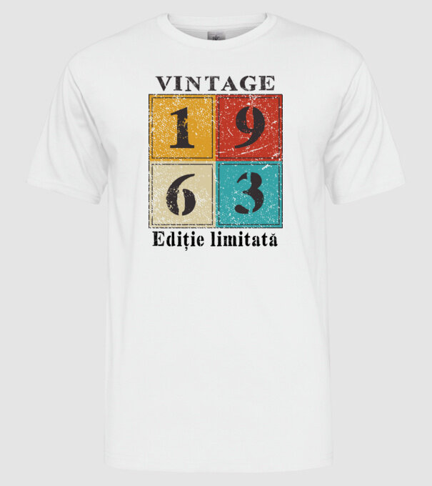 1963 - Ediție limitată model alb pe tricou