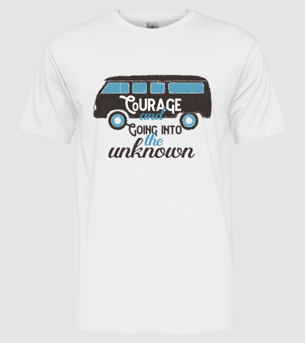 Autobuze model alb pe tricou