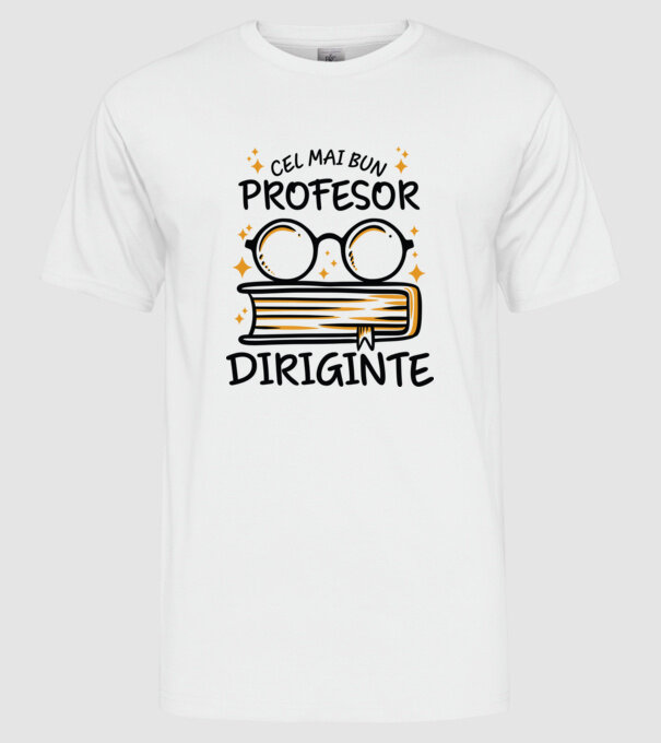 Cel mai profesor diriginte model alb pe tricou