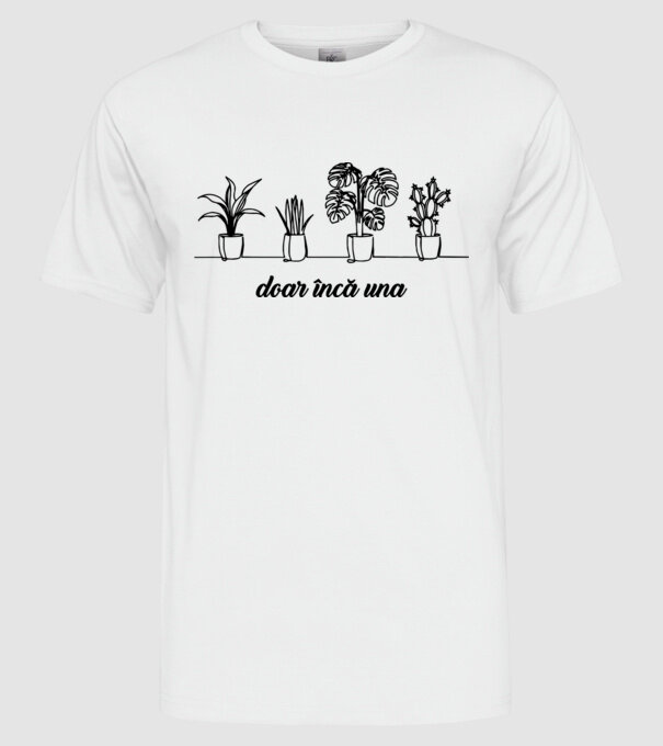 doar încă una model alb pe tricou