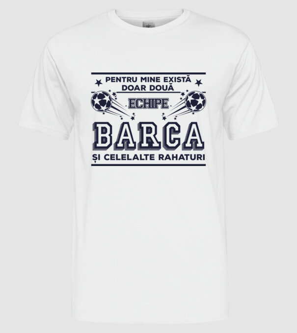 Pentru mine există doar două echipe, Barca și celelalte rahaturi model alb pe tricou