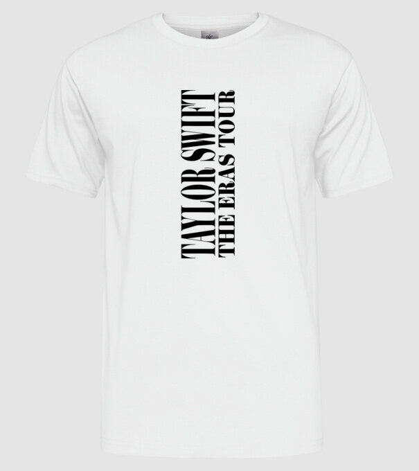 Taylor Swift Eras tour back 2 model alb pe tricou